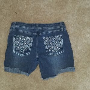 GIRL JEAN SHORTS